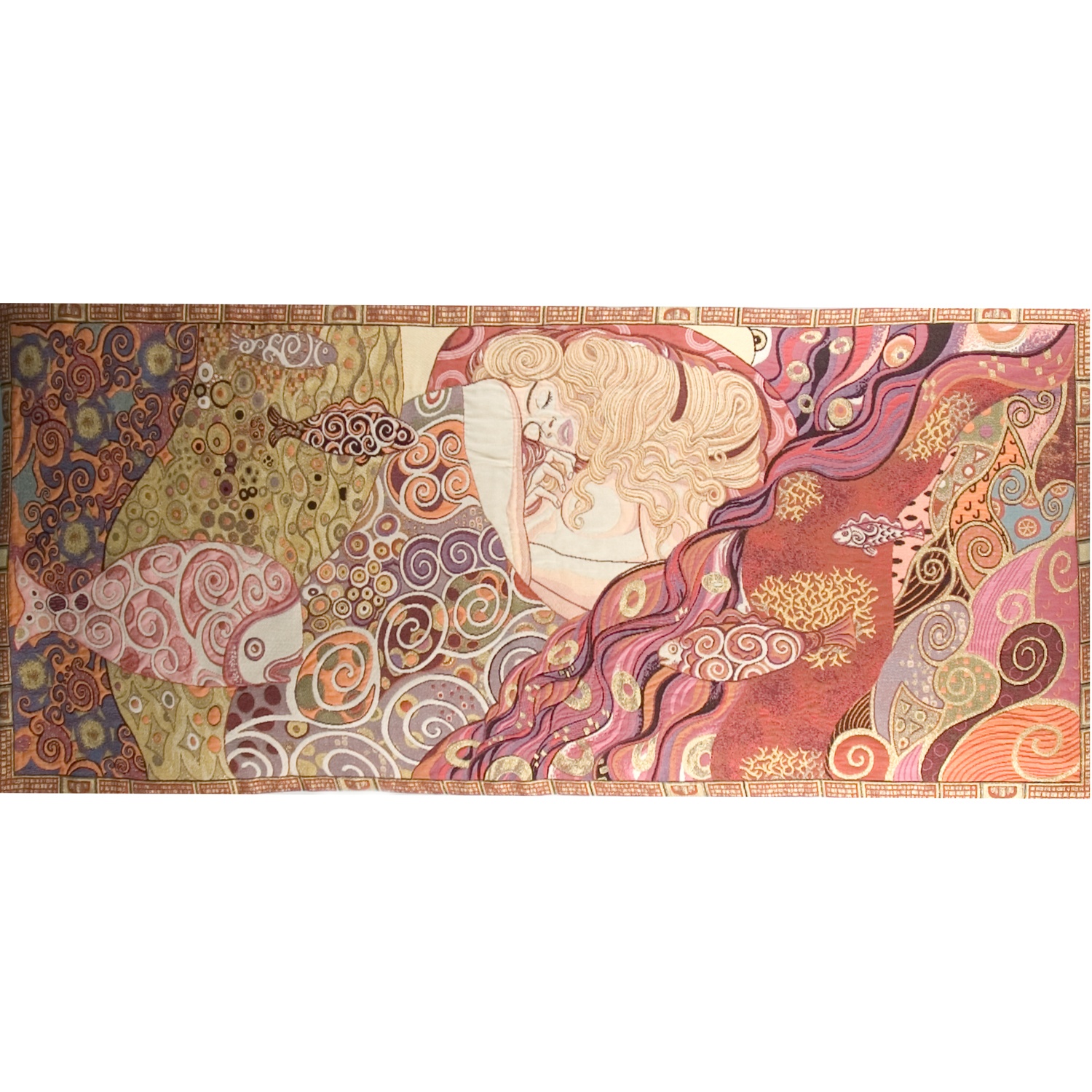 Wandkleed Klimt Danaë