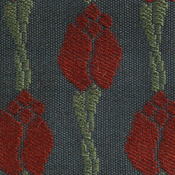 Meubelstof Lisse in grijsblauw