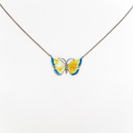  Fly Away Collier Emaille  