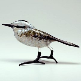 Glassculptuur Vroege Vogel