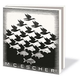 Wenskaarten M.C. Escher - Zwart-wit