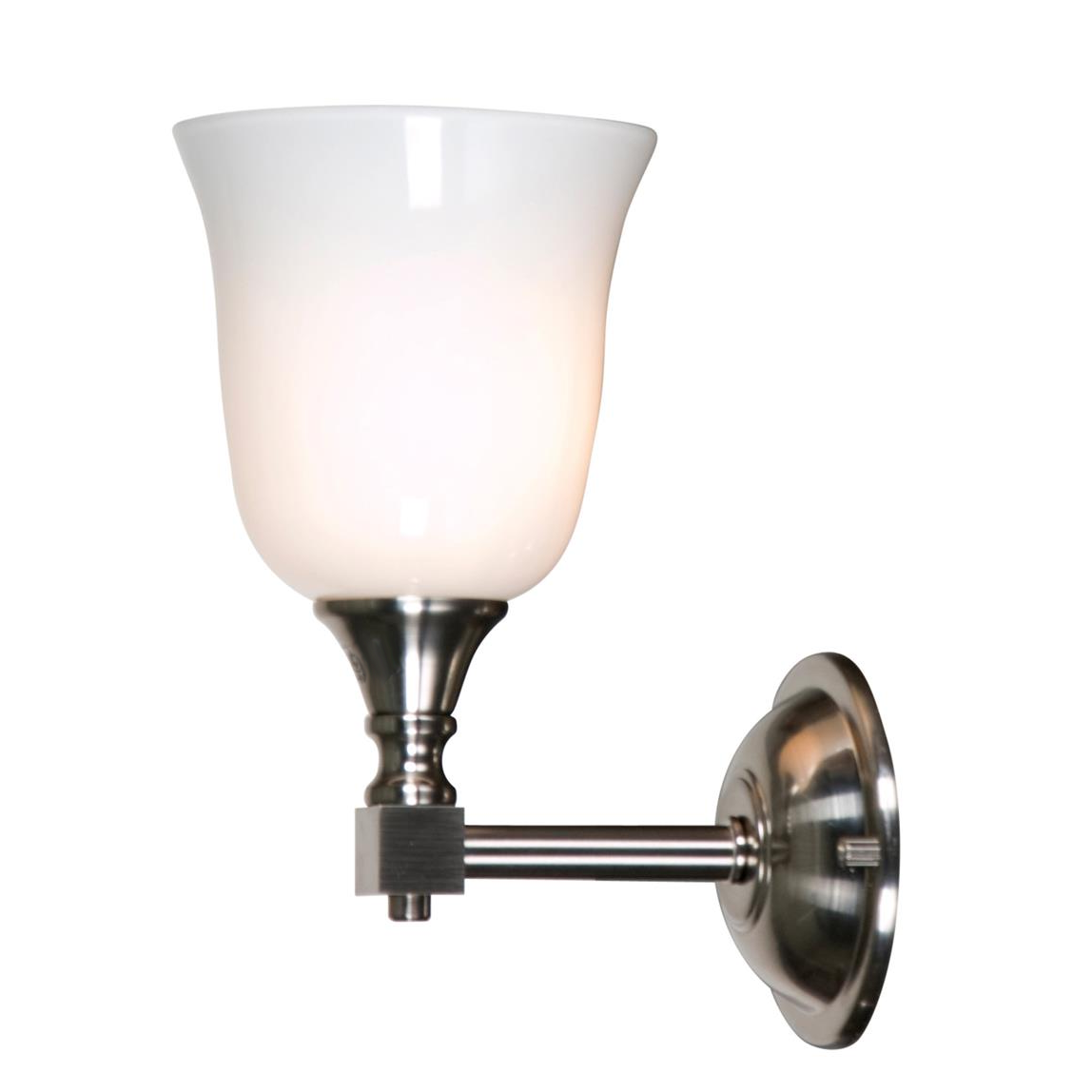 Badkamerlamp Classic Recht Klok als uplighter
