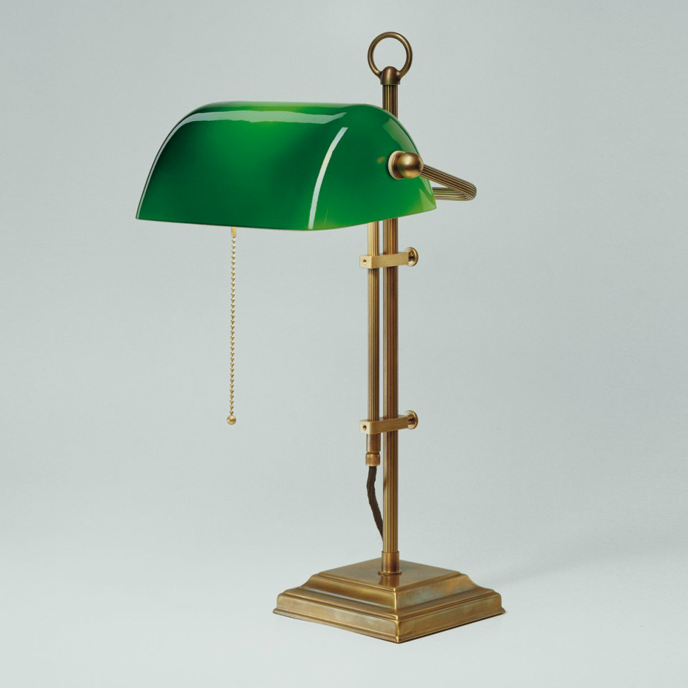 Banker Lamp Classic Square | Verstelbaar