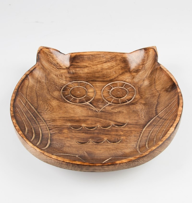 Presenteerschaal Uil