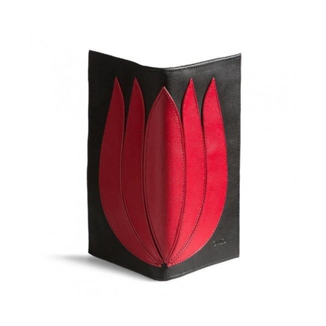 Portemonnee Tulip Rechthoekig Red