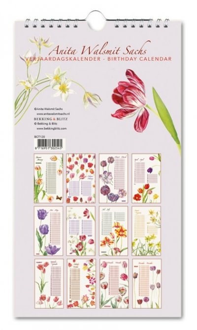 Verjaardagskalender Tulips