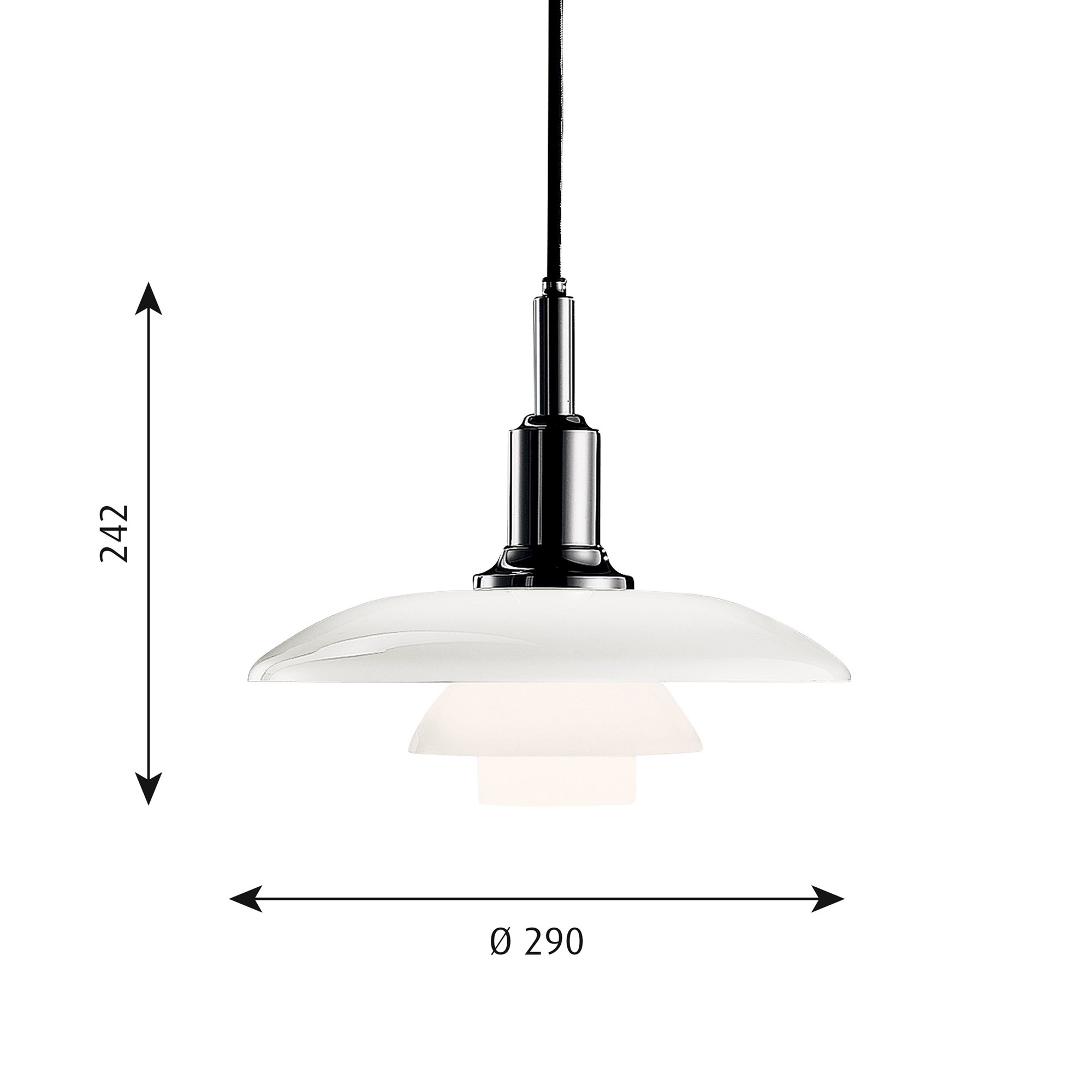 Louis Poulsen PH 3/2 Hanglamp