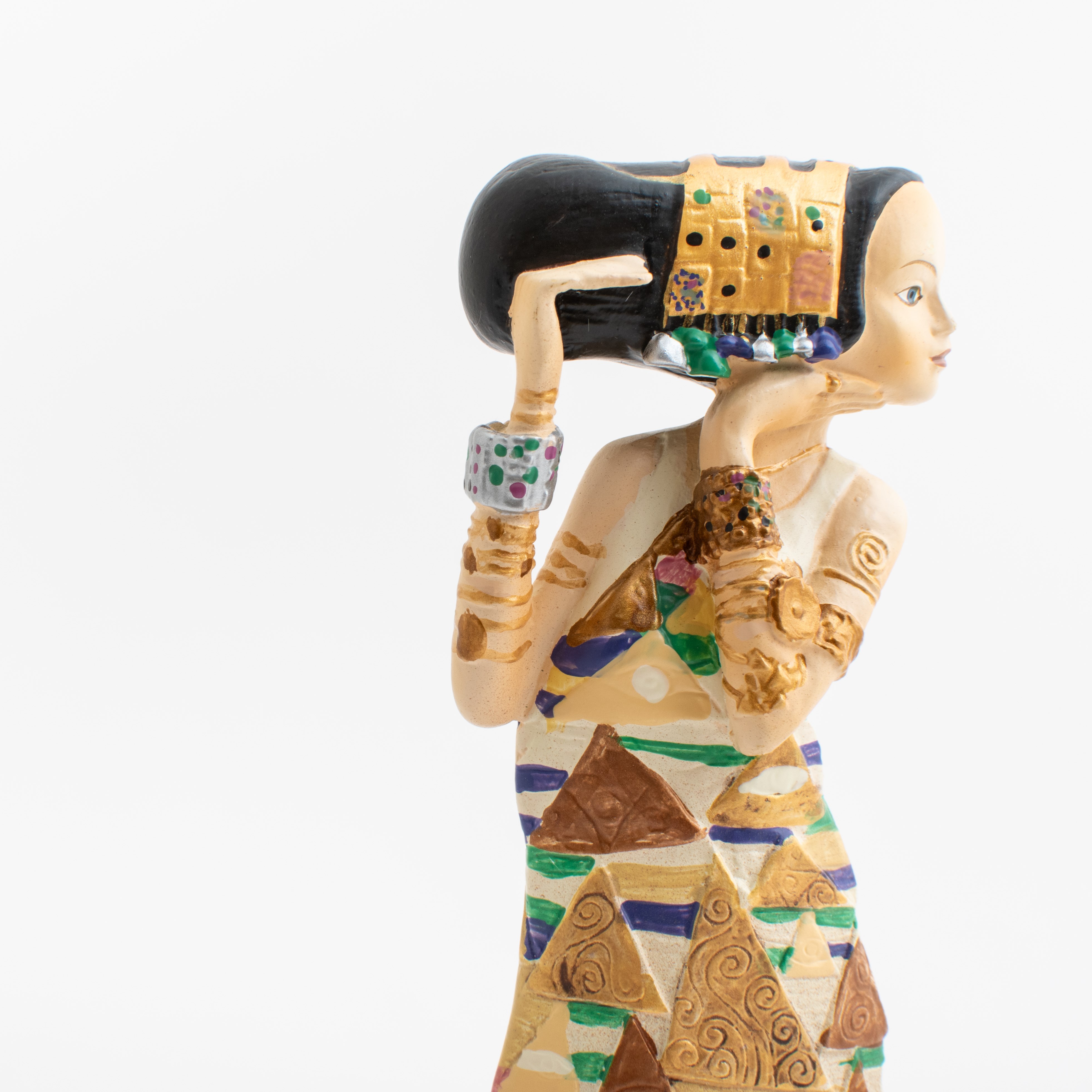 Sculptuur Klimt De Verwachting 