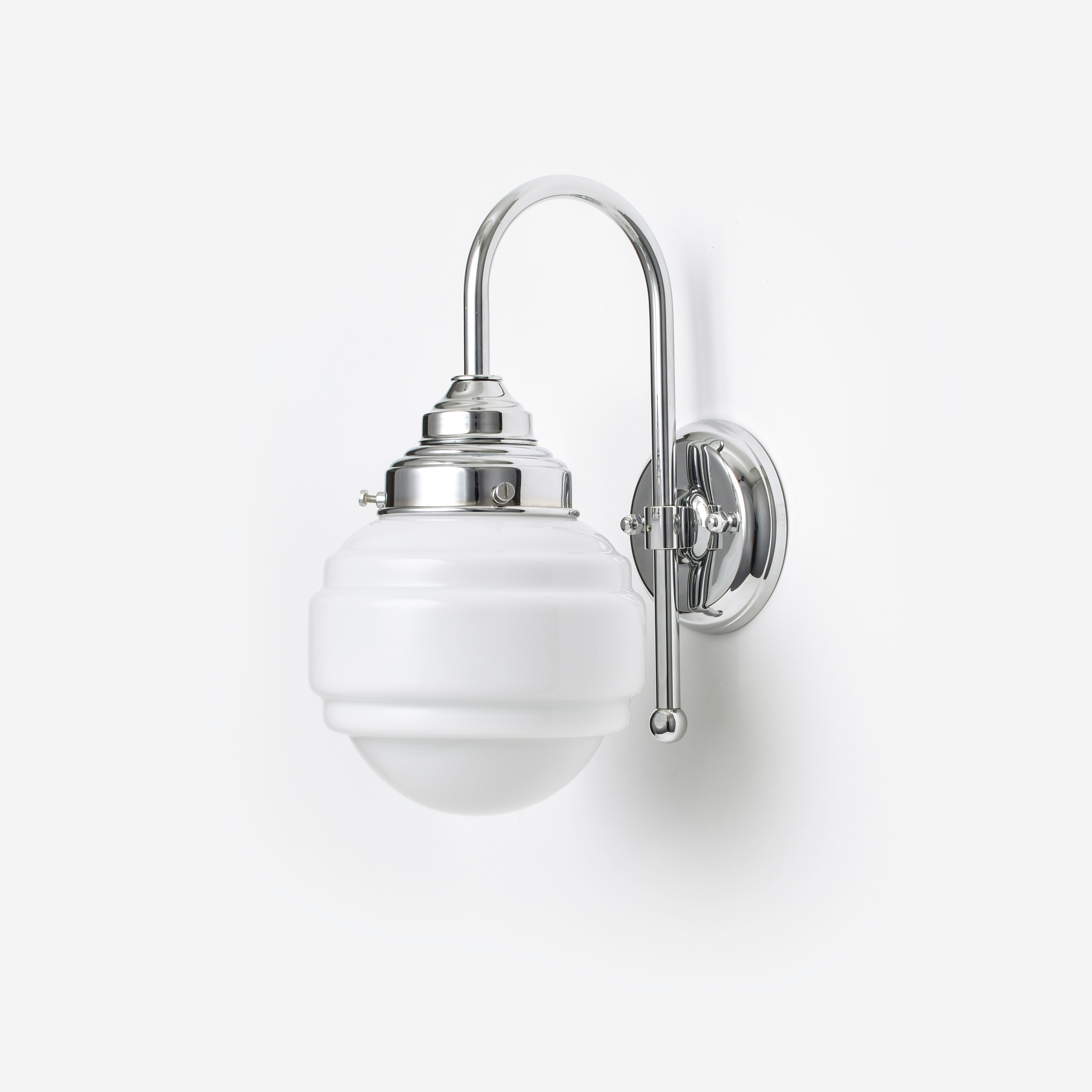Wandlamp Polkadot Meander Chroom