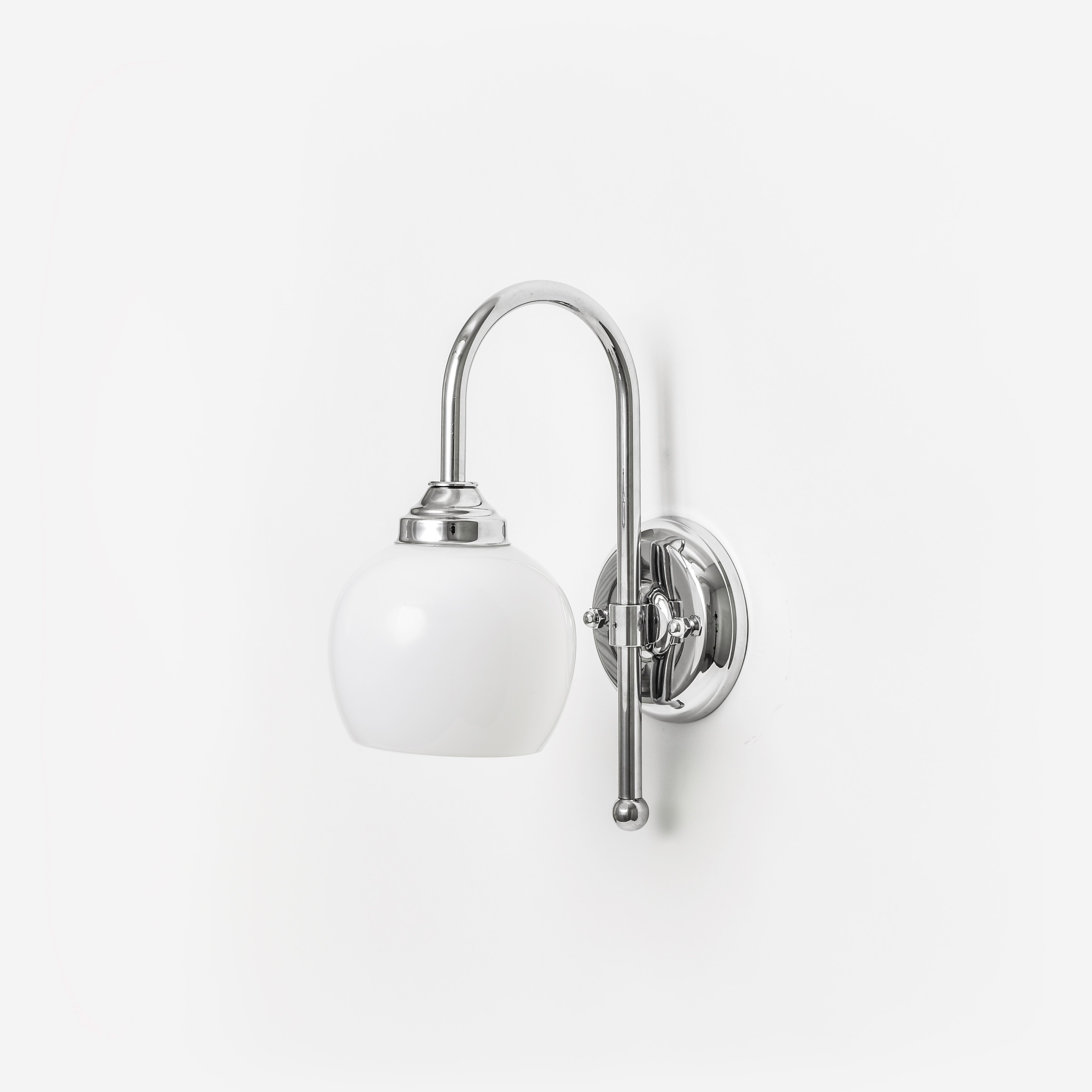 Wandlamp Raindrop Meander Chroom 
