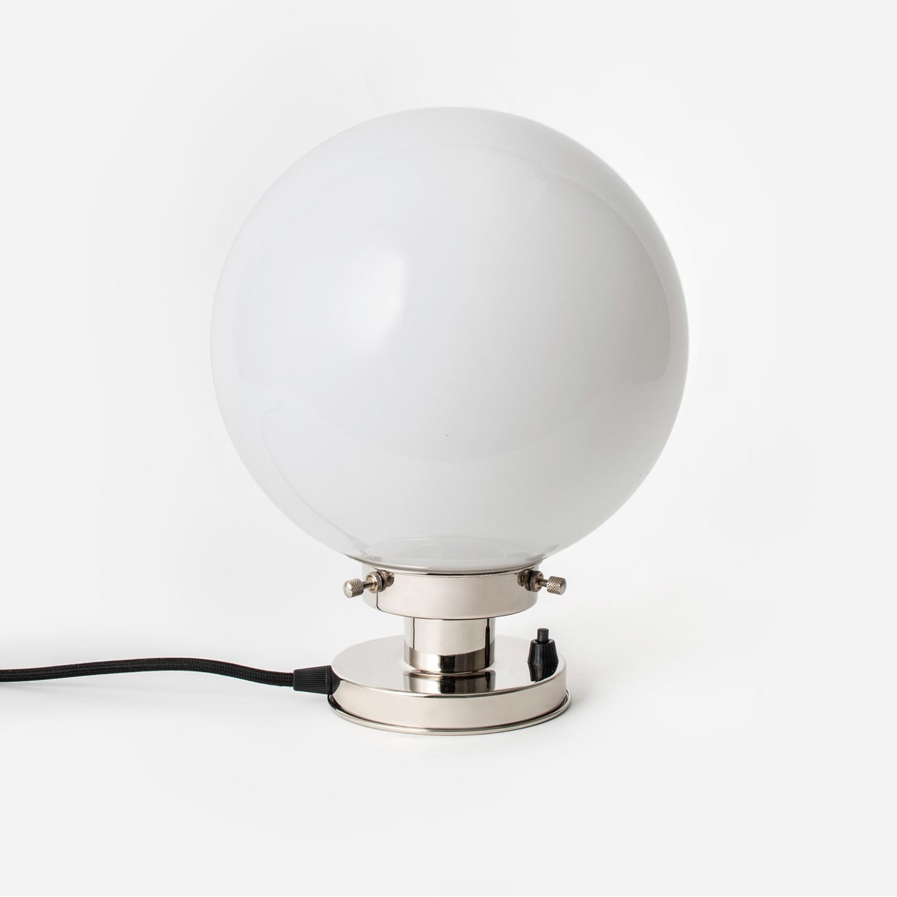 Tafellamp Bol Ø 25 20's Nikkel