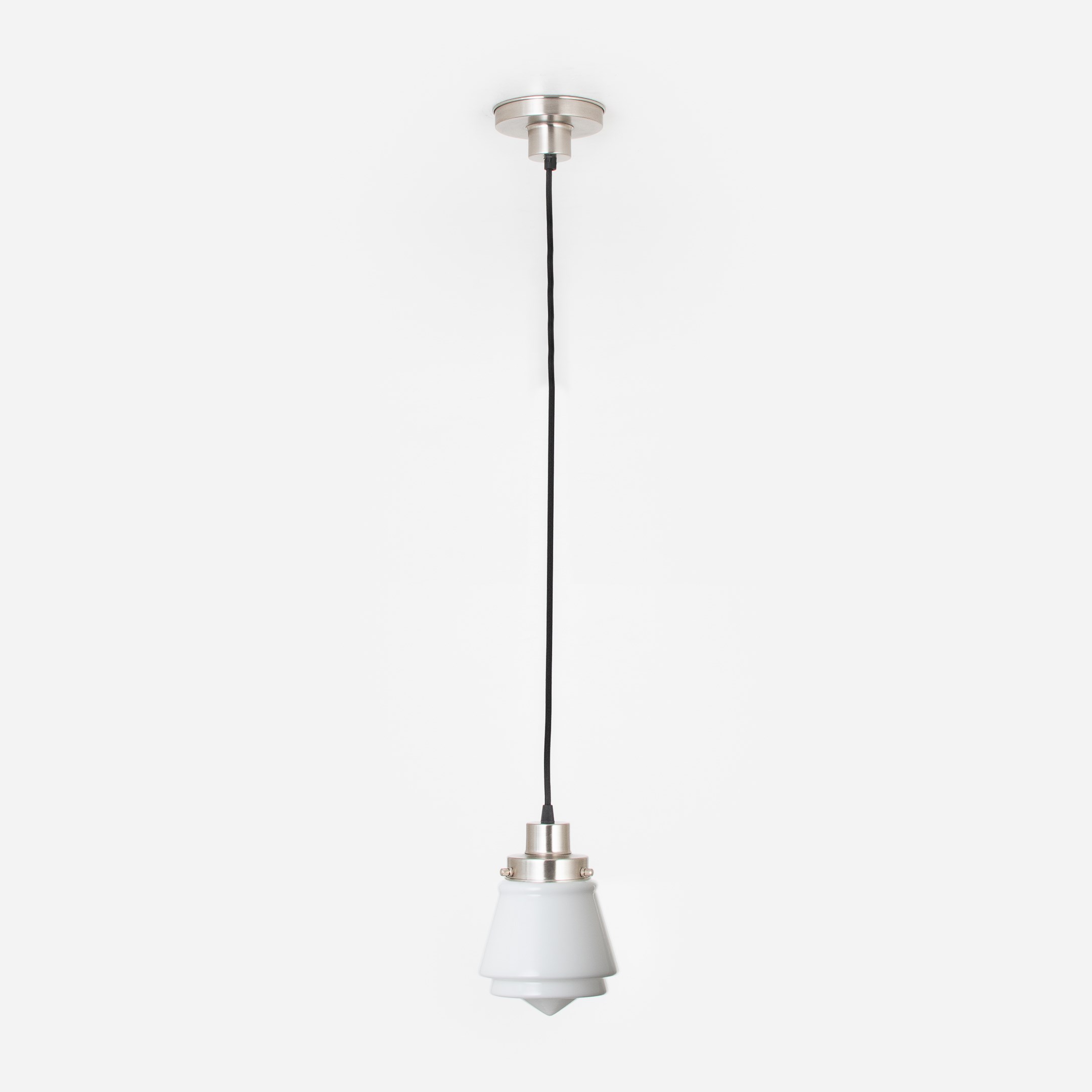 Hanglamp aan snoer Komeet 20's Matnikkel