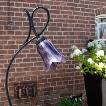 Tiffany Vloerlamp Lovely Gentian Purple