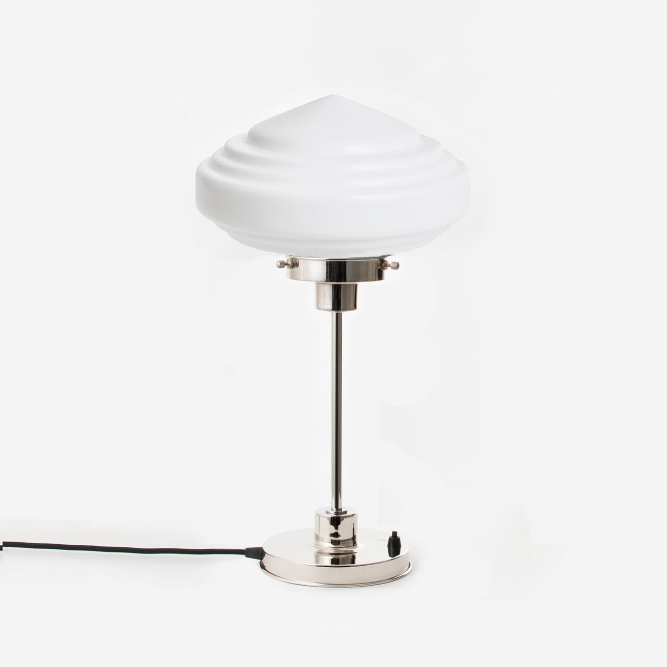 Tafellamp Deco Pointy Nikkel