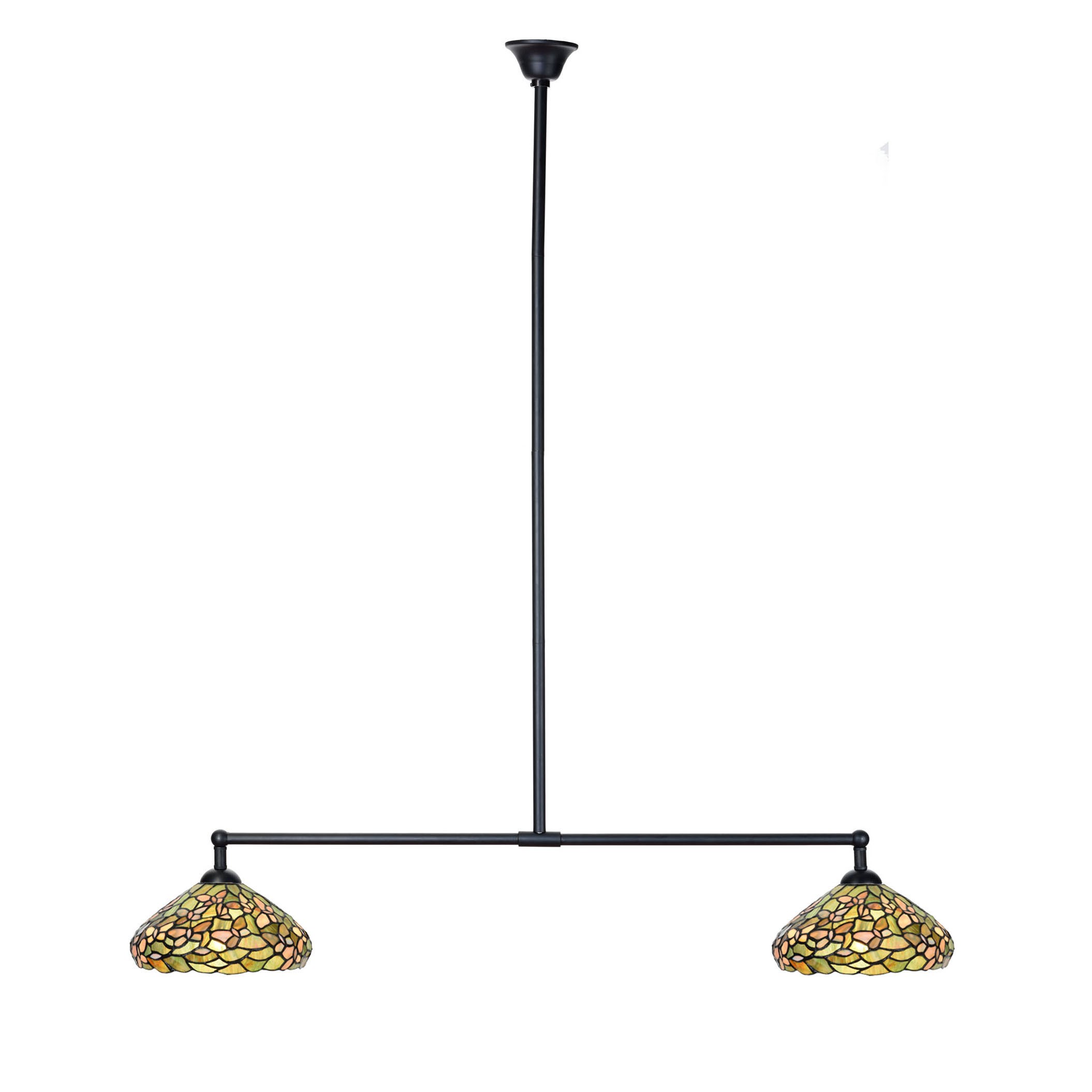 Tiffany T-lamp 2 lichts Settle Down