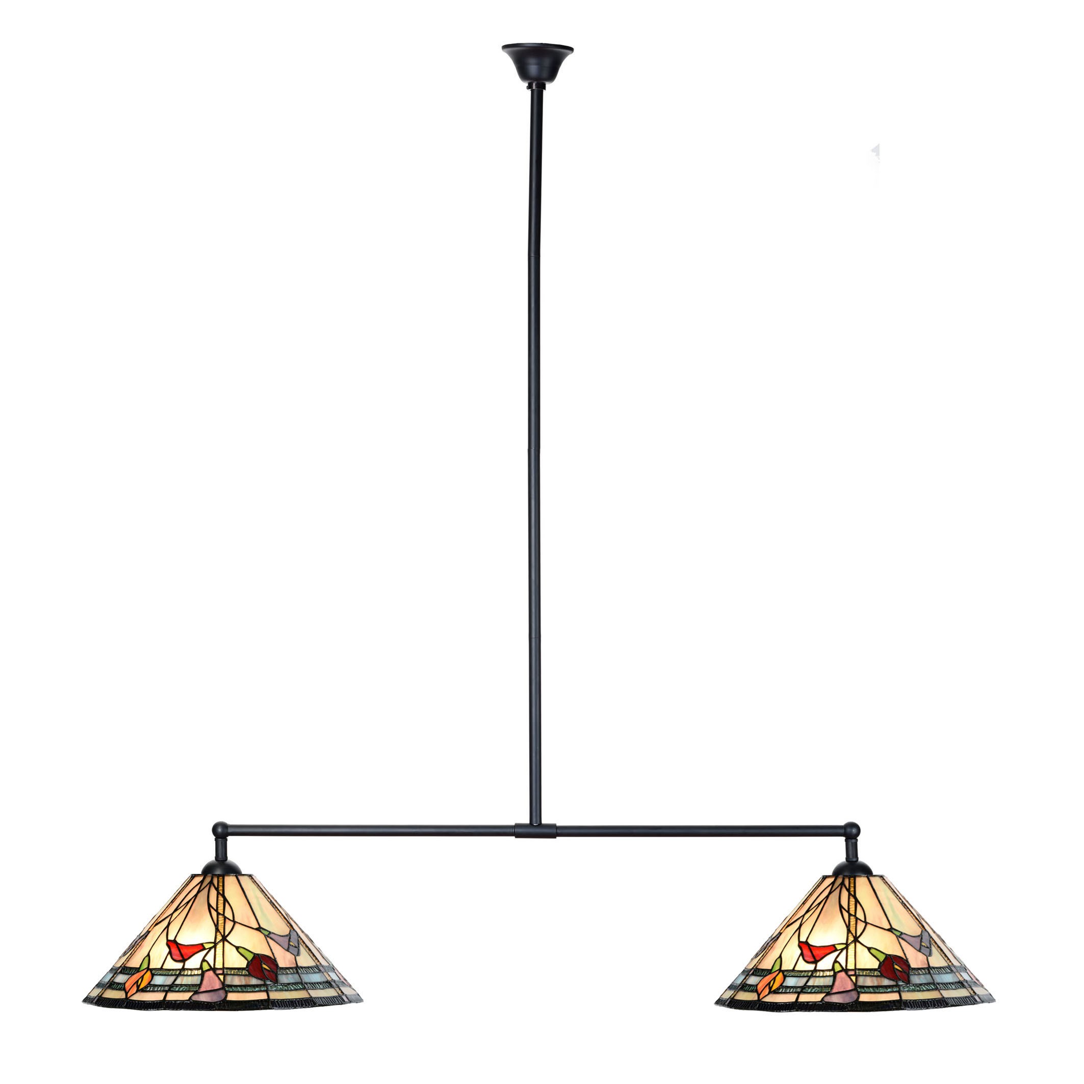 Tiffany T-lamp 2 lichts Calla