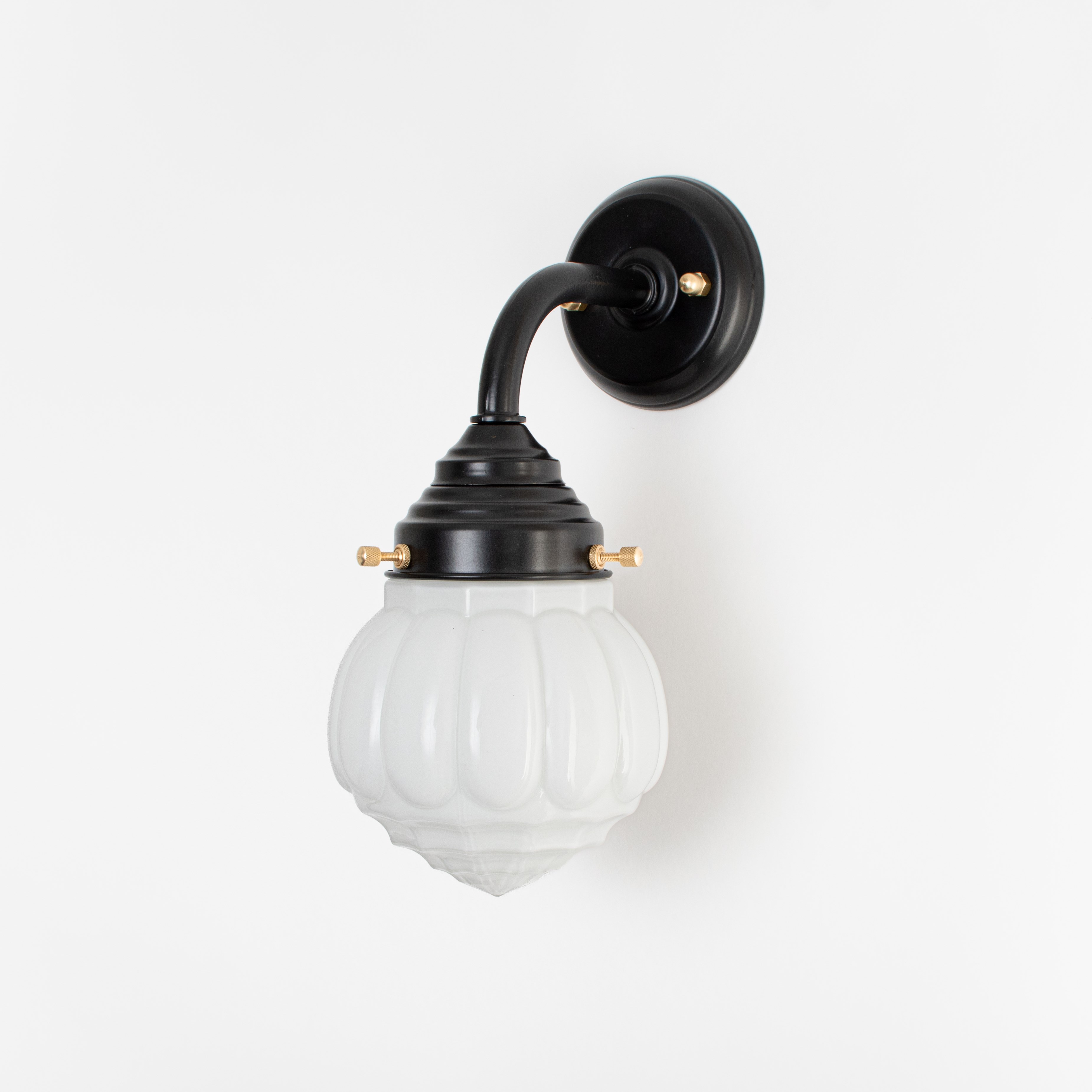 Buitenlamp - Wandlamp Wassail Curve Zwart