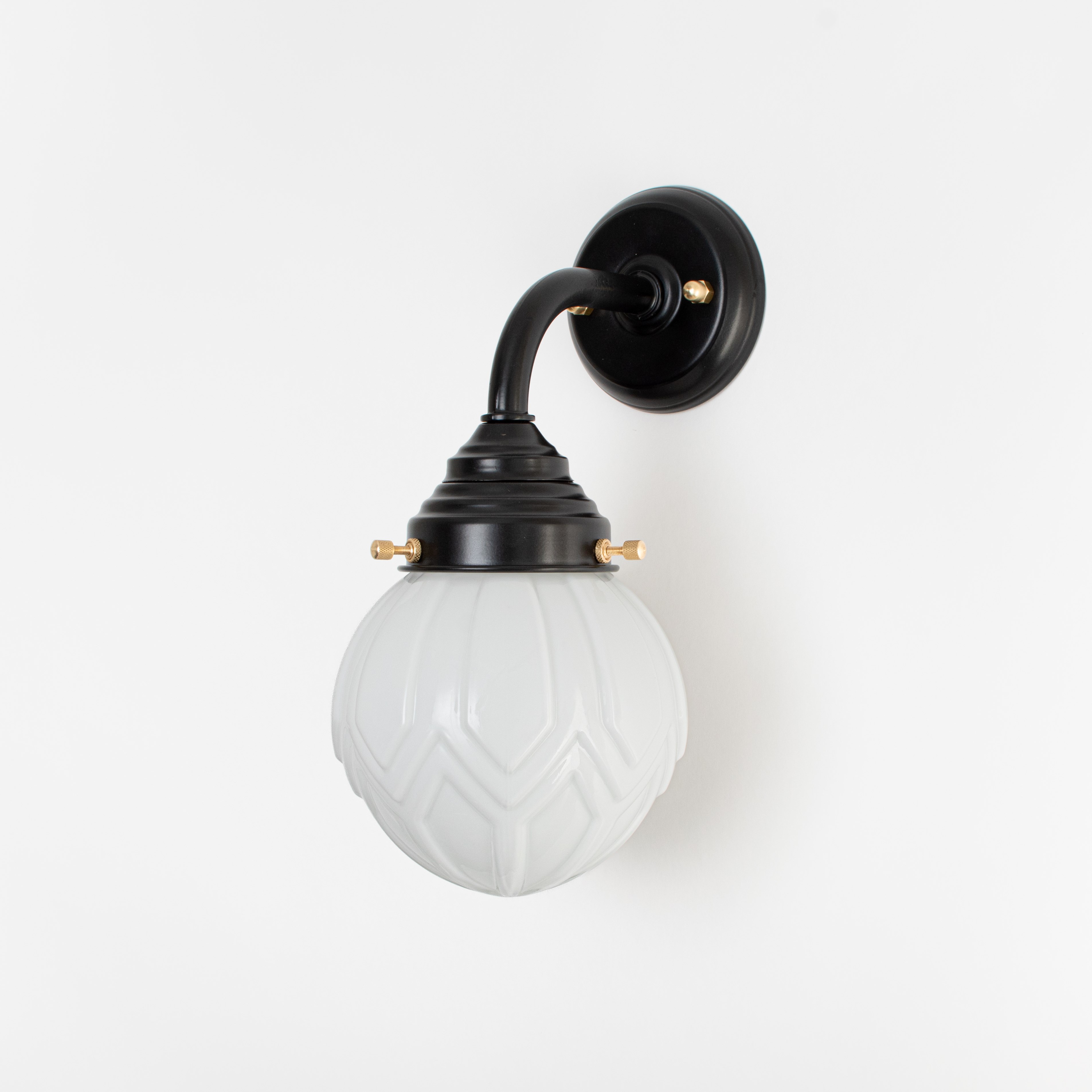 Buitenlamp - Wandlamp Victory Curve Zwart