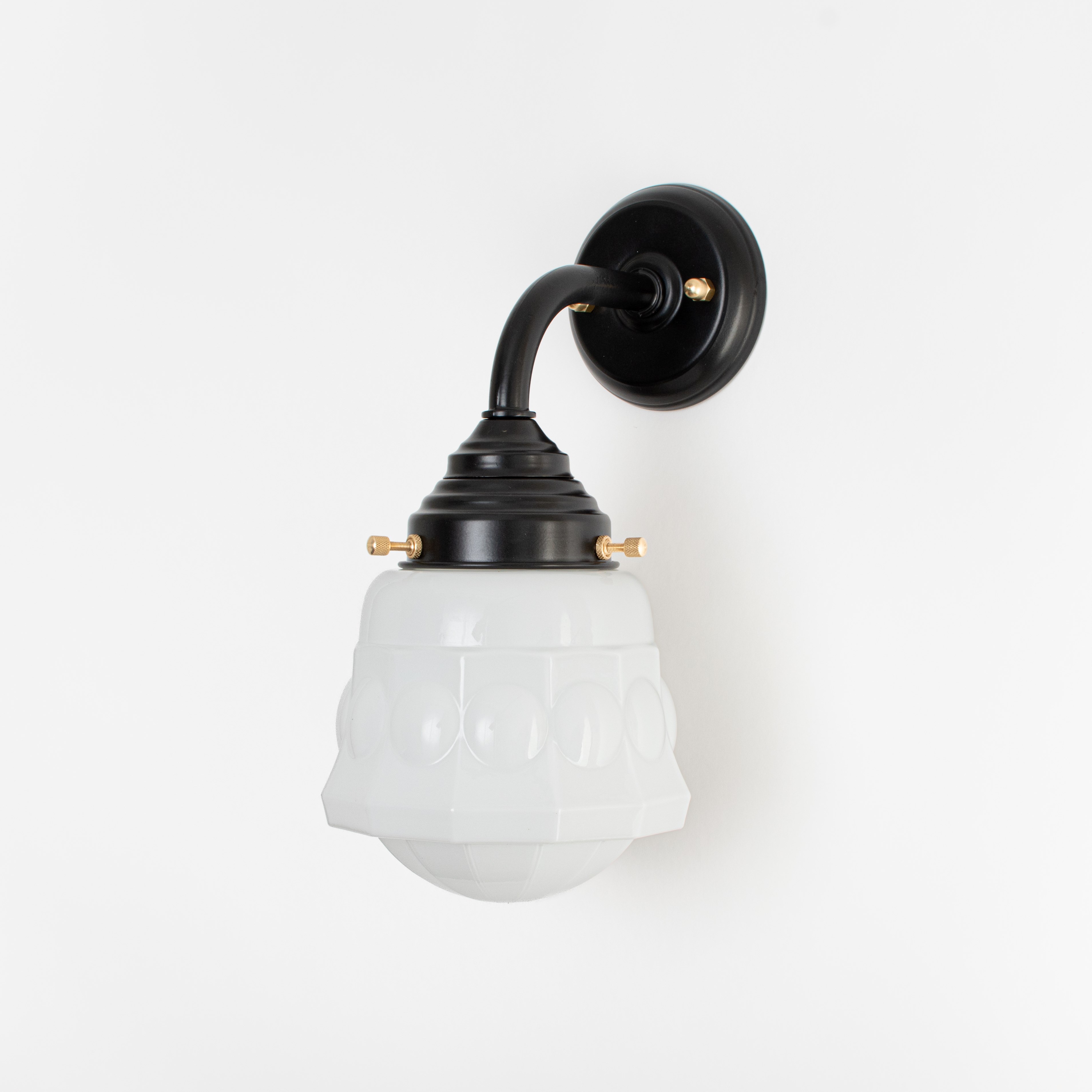 Buitenlamp - Wandlamp Weimar Curve Zwart