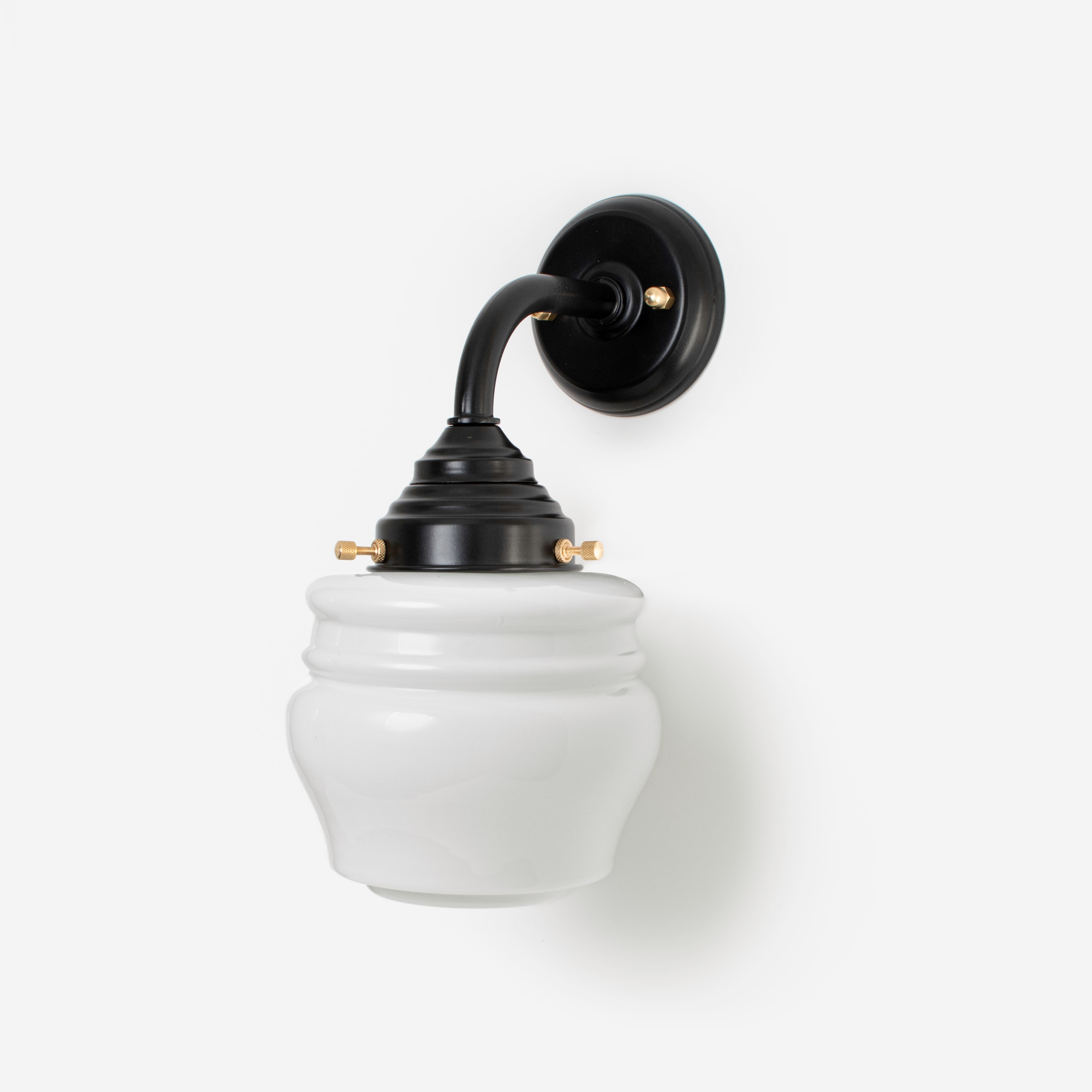 Buitenlamp - Wandlamp Bloemknop Curve Zwart