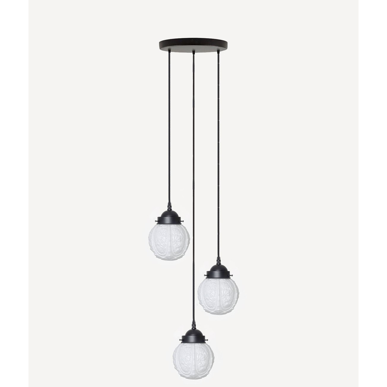 3 lichts hanglamp Guimard Flower