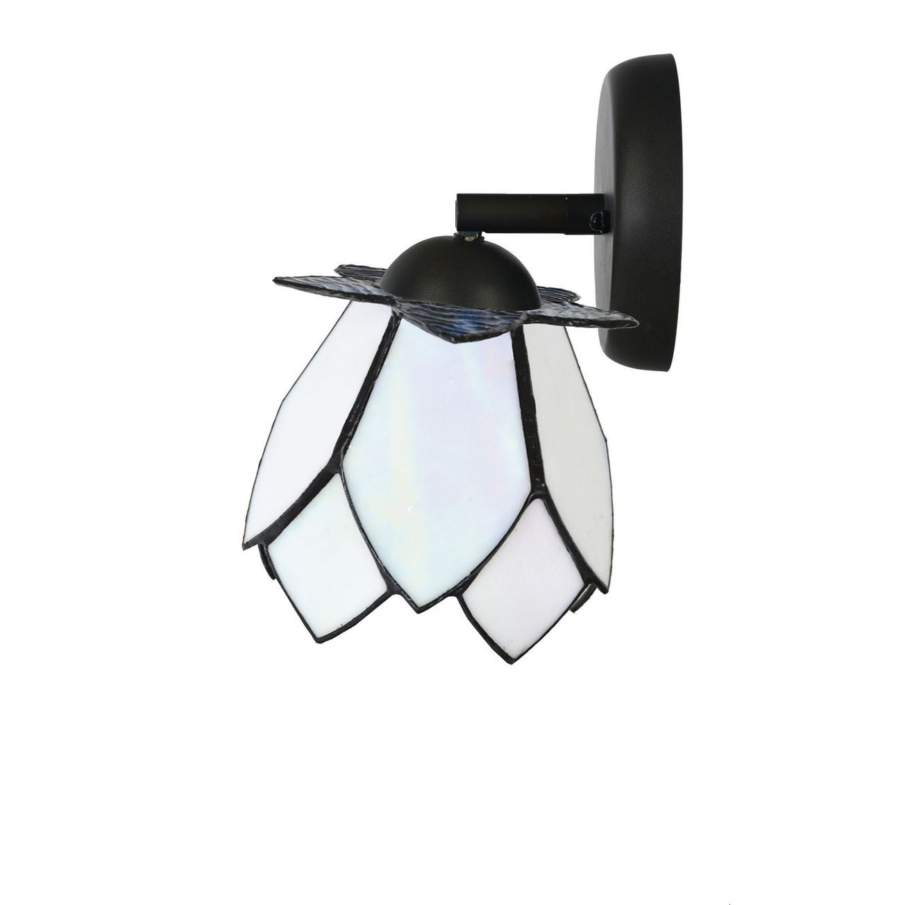 Tiffany Spot zwart met White Lotus 