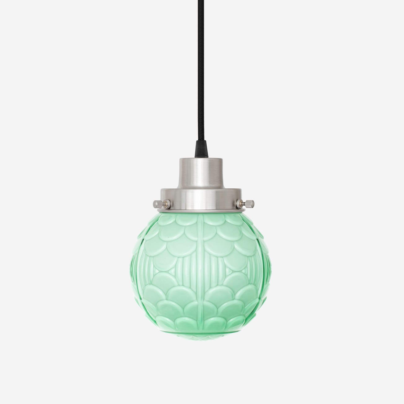 Hanglamp aan snoer Arcade Mint 20's Matnikkel