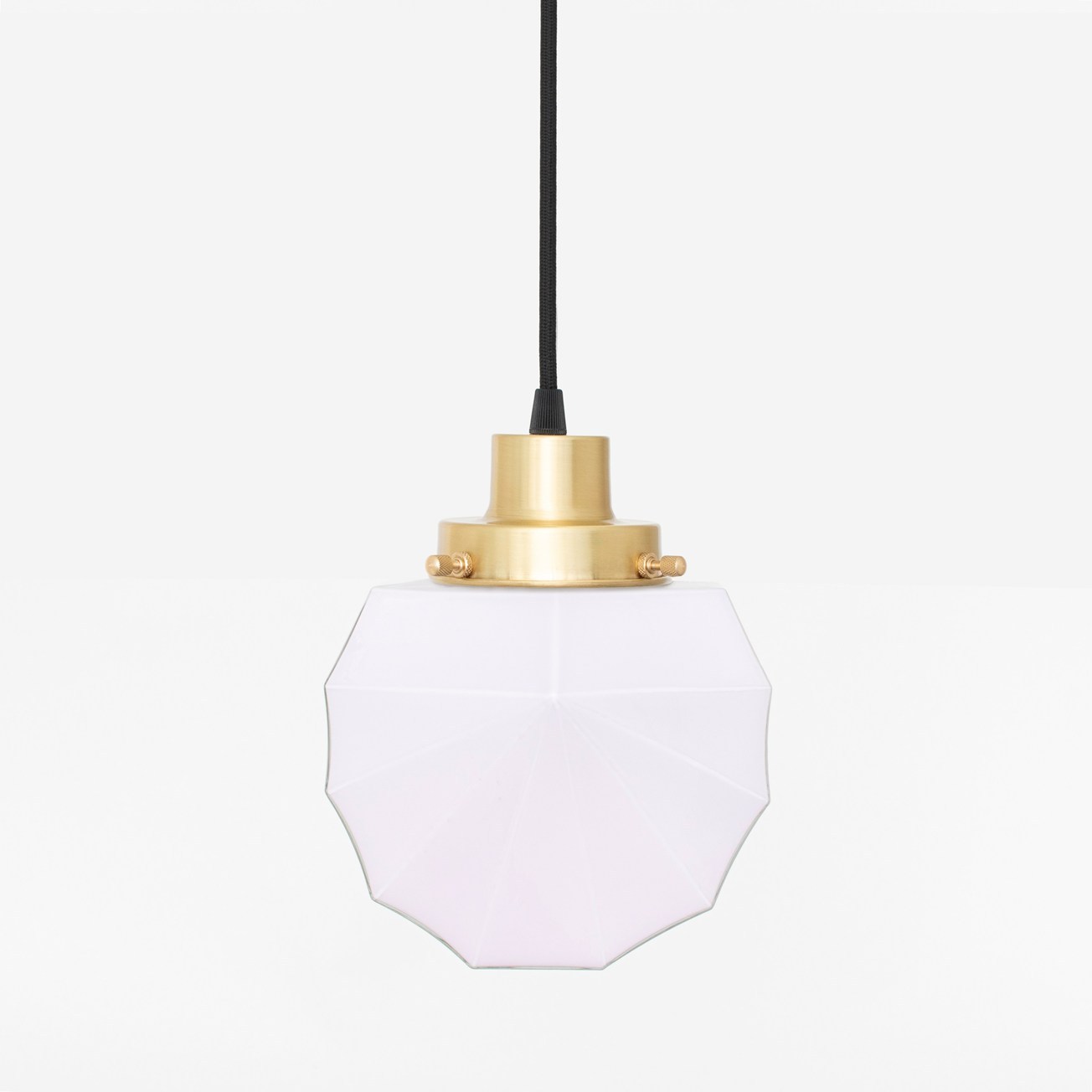Hanglamp aan snoer Johanna Blush 20's Messing