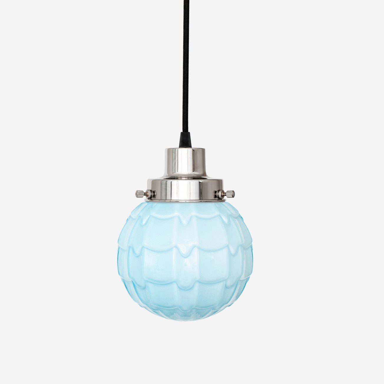 Hanglamp aan snoer Artichoke Misty 20's Nikkel