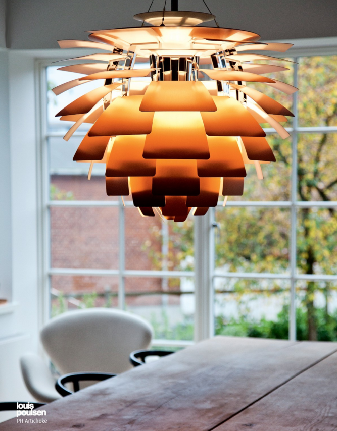 Sfeerimpressie Louis Poulsen PH Artichoke Kroonluchter
