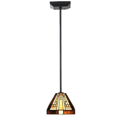 Tiffany Hanglamp Rising Sun pendel small