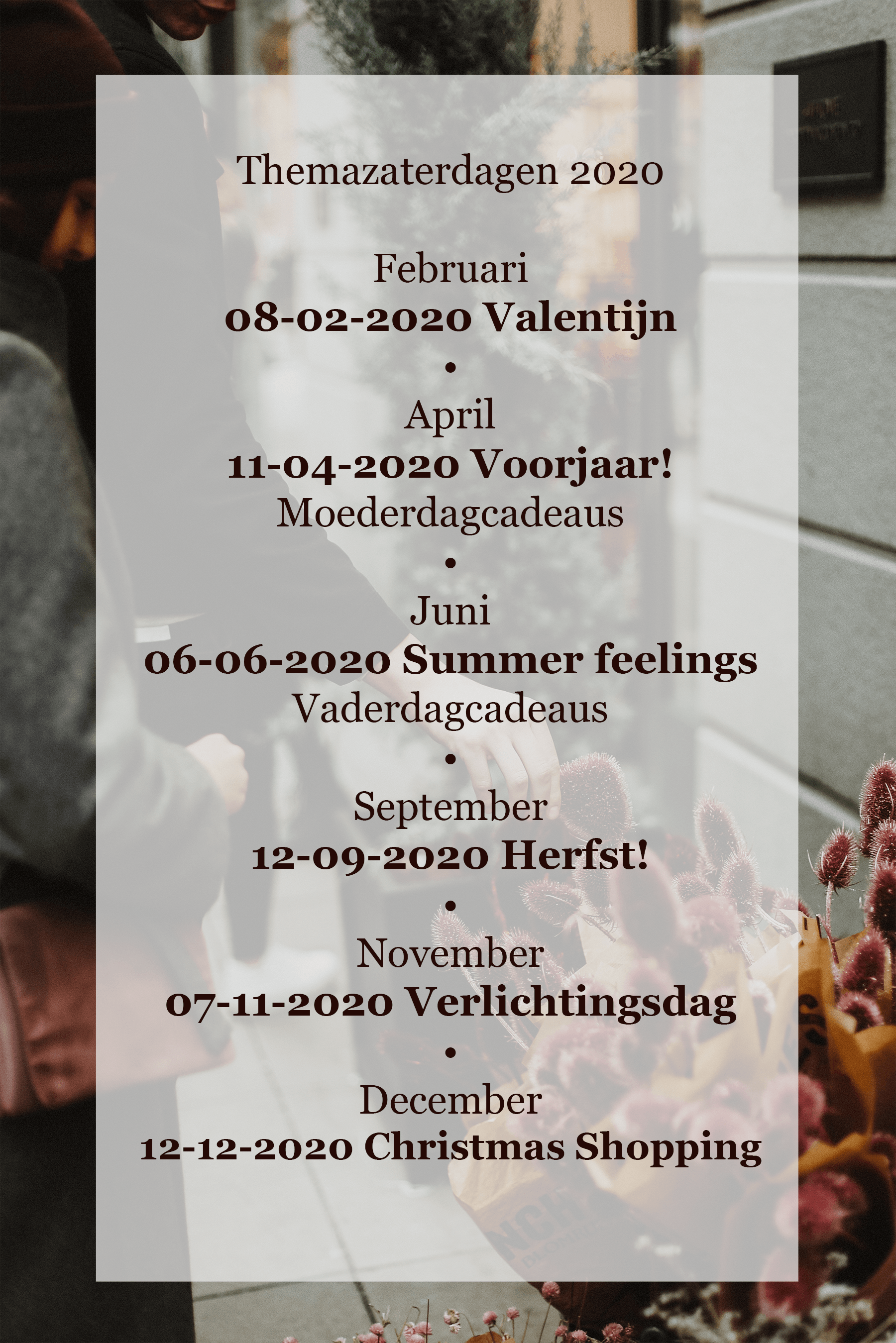 Themazaterdagen 2020 Themazaterdagen 2020